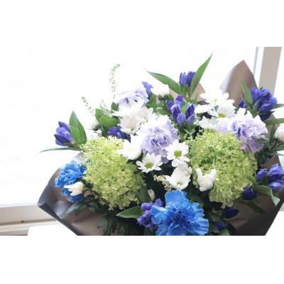 ふるさと納税 筑西市 仏花アレンジメント/Mサイズ〜花瓶不要!届いてそのまま飾れます。 |  | 03
