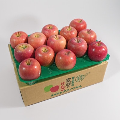 【26年9月から順次発送】平均糖度12度以上! 葉とらずサンつがる 約3kg 訳あり 青森 りんご【配送不可地域：離島・沖縄県】