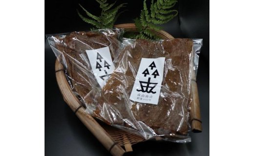 勝浦産　天日干し干物　さめのたれみりん（500g×2）