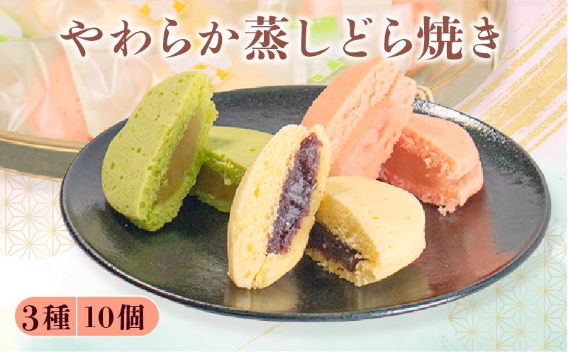 
                   蒸し どら焼き 3種 10個 セット つぶあん りんご ゆず 菓子 お菓子 和菓子  母の日 父の日 お中元 お土産 手土産 蒸しどら 詰め合わせ 手作り こだわり 食材 柚子 小豆 自家製 ジャム 白あん 粒あん どらやき スイーツ おやつ デザート 和スイーツ 伝統菓子 石川 羽咋 能登
                