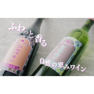 【セット】シロワヰン・アカワヰン2本セット（白ワイン・赤ワイン） |  ワイン お酒 酒 白ワイン 赤ワイン 信濃ワイン  ぶどう ブドウ アルコール セット 飲み比べ 人気 おすすめ ギフト 送料無