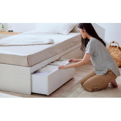 ふるさと納税 大河原町 収納ベッド宮付き DSBM-S オフホワイト シングル アイリスオーヤマ[53753166] |  | 03