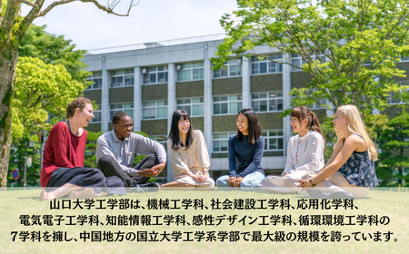 山口大学工学部への人材育成支援補助金 寄附額 10,000円 | 山口県 宇部市 山口大学 工学部 人材育成 支援  EL02-FN