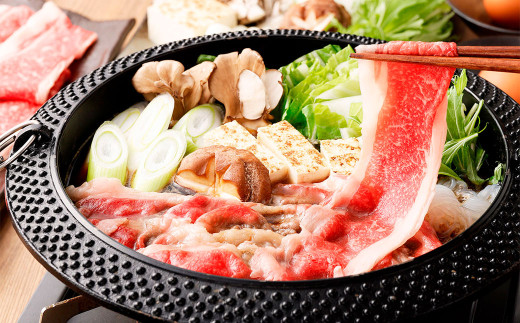 【6ヶ月定期便】おおいた和牛すき焼き用 希少部位ブリスケスライス（すき焼きカルビ） 約1.2kg（約600g×2箱） ×6回 計約7.2kg