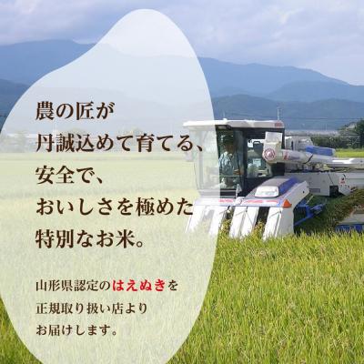 ふるさと納税 河北町 【令和7年産米】2026年7月前半発送 はえぬき15kg(5kg×3袋)山形県産【丹野商店】