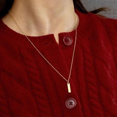 ふるさと納税 昭和町 24金(純金) ペンダントトップ バー  造幣局検定刻印付 鍛造プレート 251204200k24 |  | 01