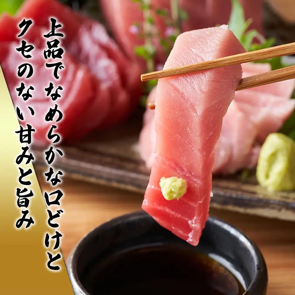 【 冷凍 】本マグロ 赤身 トロ身 約700g ブルーフィン三重 【 本鮪 】