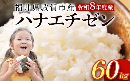 [097-t12-a010] 【定期便】≪12ヶ月≫令和8年産米 ハナエチゼン精米 5kg
