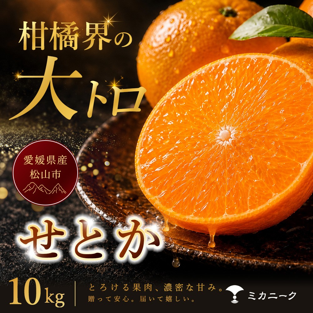 
                  【数量限定受付】 柑橘の大トロ 【せとか】 10kg　愛媛県産 【2027年2月中旬頃から順次発送】 | みかん ミカン mikan 蜜柑 訳ありフルーツ 柑橘 果物 おすすめ 高級 お勧め 愛媛三大高級柑橘 ( 紅まどんな せとか 甘平 ) お取り寄せ ギフト 愛媛県 松山市
                