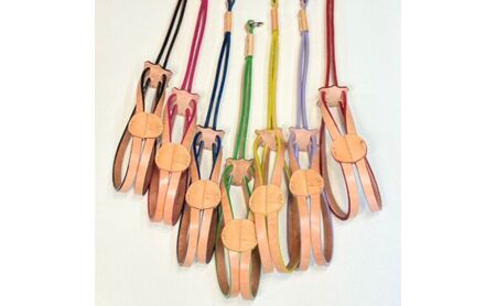 本革リードとスライドコントロールハーネスセット（超小型～中型犬まで使えます） ペット用品 ペットグッズ 犬用品 お散歩グッズ 小型犬 フリーサイズ ハンドメイド 牛革製  レッド