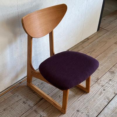 ふるさと納税 富田林市 Lager Chair(ラガーチェア)NC パープル ミディアムブラウンフレーム【SWOF】 |  | 03