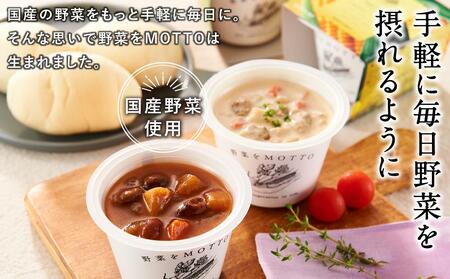 レンジで1分 野菜をMOTTO スープ 6個 セット レトルト インスタント 国産 ダイエット ベジMOTTOスープ  具だくさん 時短 手軽