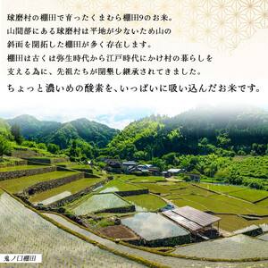 【令和5年度新米】球磨村産　棚田米／白米2kg FKP9-549