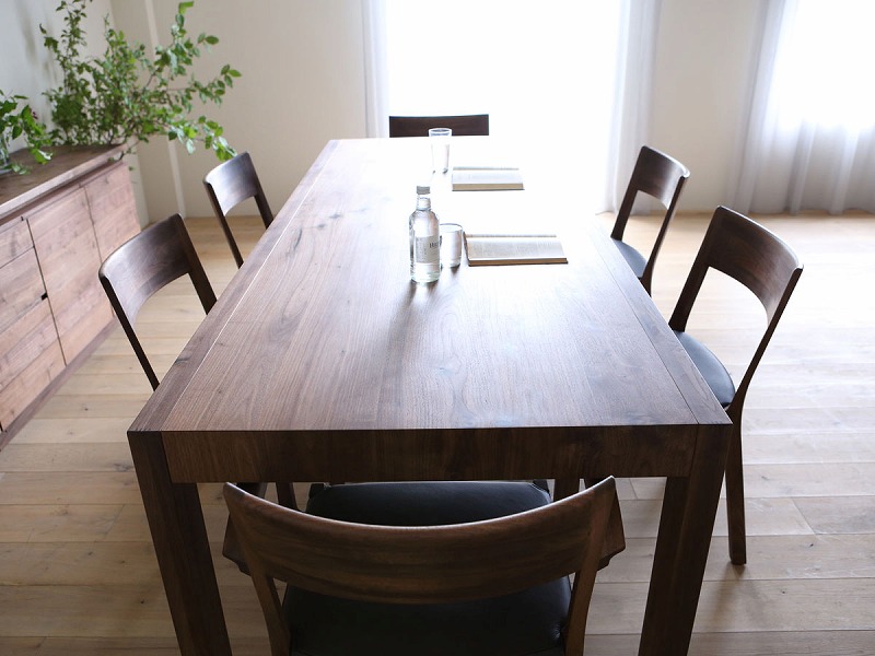 CARAMELLA Dining Table 84154 walnut