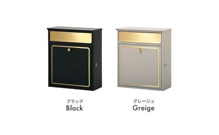 壁掛けポスト aureole(オレオル) ブラック