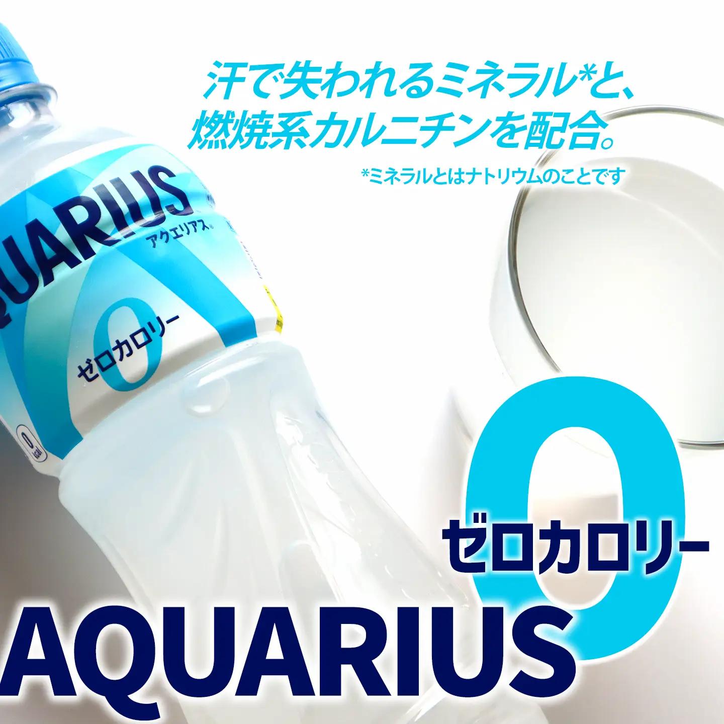 アクエリアスゼロ 500mlPET_24本入り×1ケース｜ スポーツドリンク 水分補給 熱中症対策 アクエリ