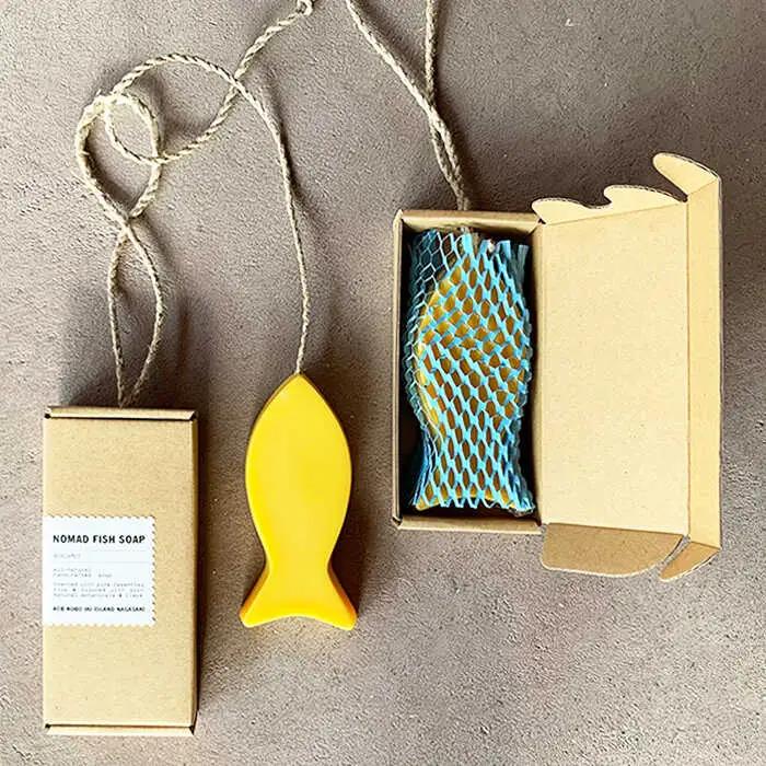 NOMAD FISH SOAP（おさかな石けん）× 3尾 [JEK005] 石鹸　せっけん