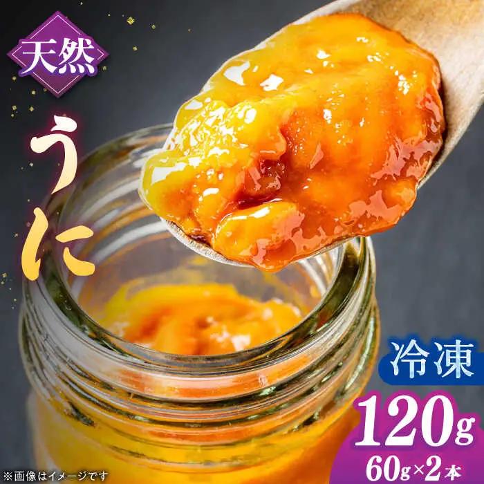 天然 生うに 60g×2 [JAQ012] 冷凍うに