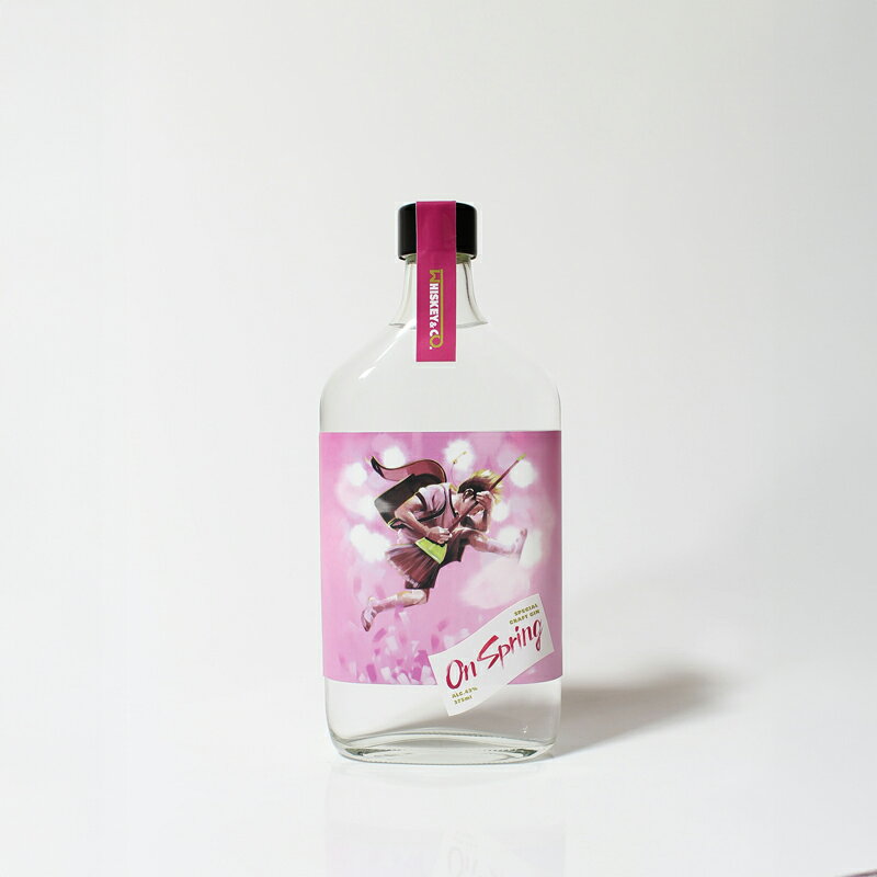 【ふるさと納税】 【三島製造クラフトジン】On Spring（オン スプリング）5本 -Whiskey&Co.-