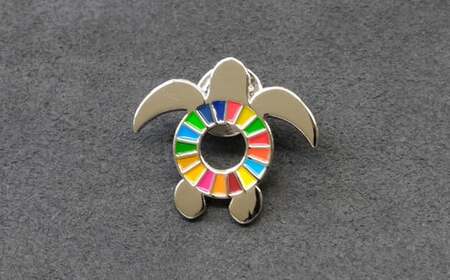 【SDGｓカメバッチ】と【本気豚焼豚３種・ロールキャベツ・ハンバーグセット】