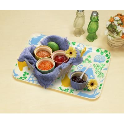 ふるさと納税 海南市 和歌山県海南市 SRトレー M 33cm どうぶつ 2枚組 電子レンジと食洗機対応のかわいいトレー |  | 01