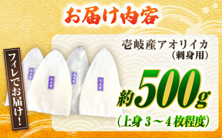 アオリイカ 刺身用 500g [JCC023] イカ刺し