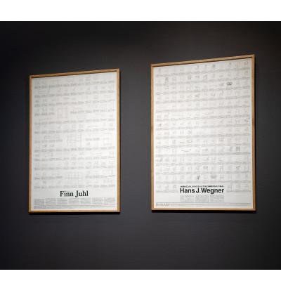 ふるさと納税 旭川市 旭川家具 フレーム×織田コレクション図録ポスター B1 Hans J. Wegner_03432 |  | 02