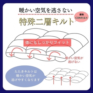 【3色から選べる】＜京都金桝＞羽毛布団 エフィットプラス シングル カナダマザーホワイトグースダウン95％ 羽毛量1.3kg ≪羽毛ふとん 日本製 国産 寝具 布団 DP440 京都亀岡産 ふるさと納