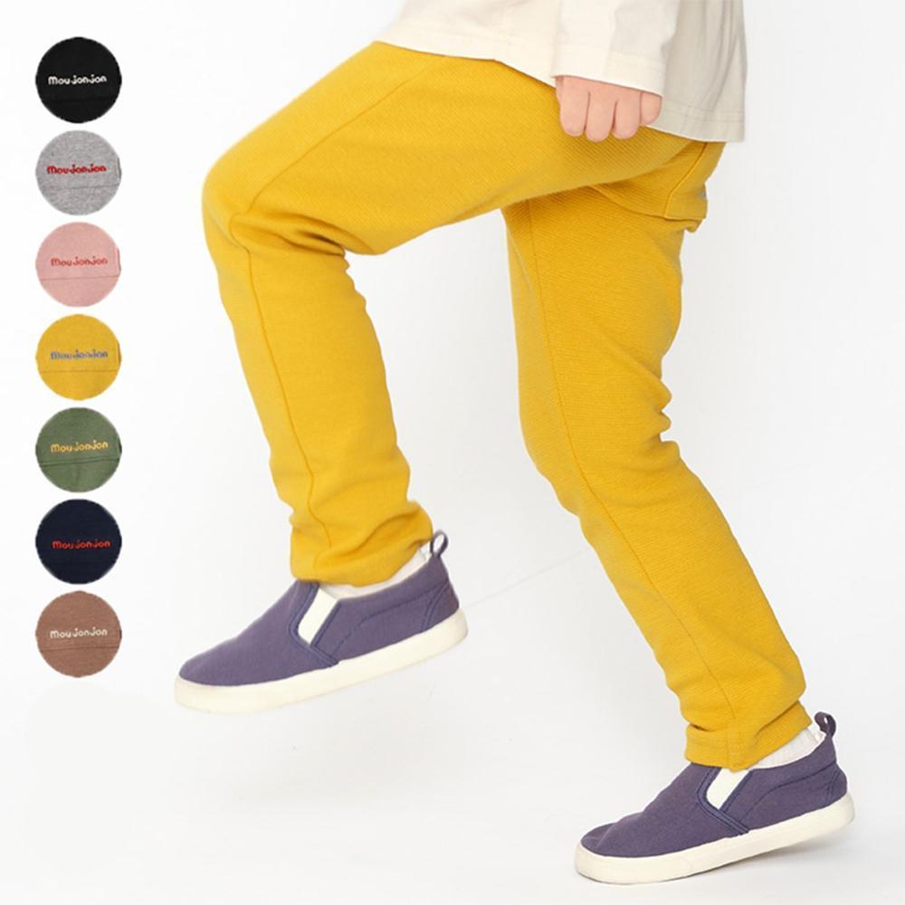 【ふるさと納税】リップルフライスカラー長パンツ【ブラウン】80～140サイズ | 衣料 ファッション 人気 おすすめ 送料無料