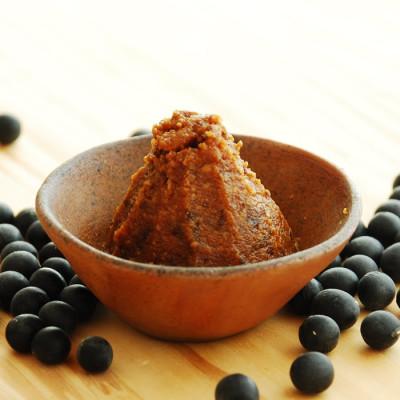 ふるさと納税 宇治田原町 京都・喜右衛門の有機「黒大豆味噌」1kg |  | 01