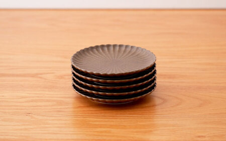 【波佐見焼】花しのぎ 取皿 5枚セット 栗【団陶器】[PB168]