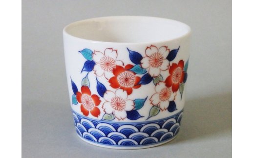 【伊万里焼】色鍋島蕎麦猪口 5個セット【市川冬山窯】 H655