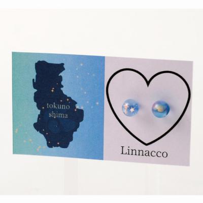 ふるさと納税 天城町 星砂と貝殻の ピアス 1個 天然石ビーズ パワーストーン 両耳用 幅2cm 鹿児島県 天城町 |  | 03