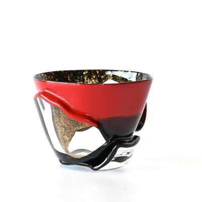 【ふるさと納税】漆とガラス破片が融合した酒器【包-TsuTsuMu-】ぐい呑み / 和色【1679842】