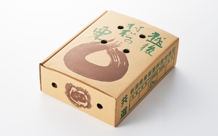 栗 先行予約 越後村松の栗（2Lサイズ 2kg）新潟県 五泉市 村松特産振興協議会栗部会（2025年10月下旬発送予定）栗 栗 栗 栗