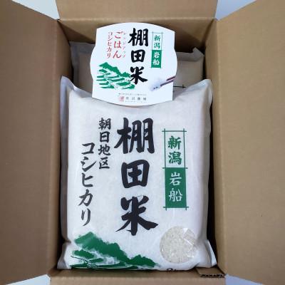 ふるさと納税 村上市 【毎月定期便】棚田米コシヒカリ(精米) 4kg+パックごはん 1個 [144]全5回 |  | 01