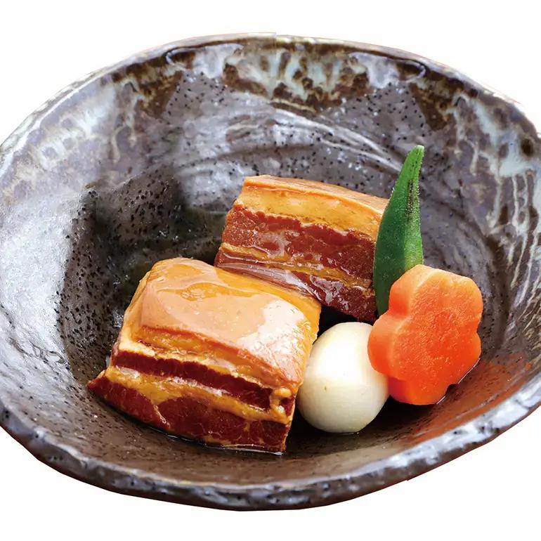 沖縄 豚 角煮 ラフテー 15個入り 豚角煮 豚の角煮 レンジ 湯煎 簡単調理 常温保存 沖縄グルメ 名物 らふてー らふてい 豚バラ 豚肉 沖縄県 ご当地 グルメ 加工肉 おかず レトルト 常温 大
