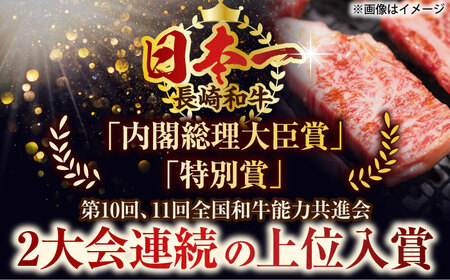 【全3回定期便】【訳あり】【A4~A5】長崎和牛焼肉切り落とし(肩ロース・バラ）　500g【株式会社 MEAT PLUS】[QBS039]