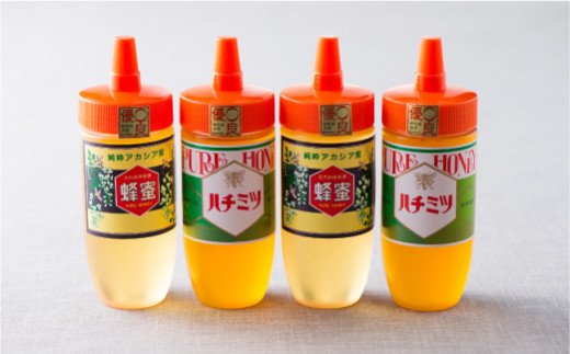 2種4本セット（330g×4本）富岡国産純粋はちみつ
