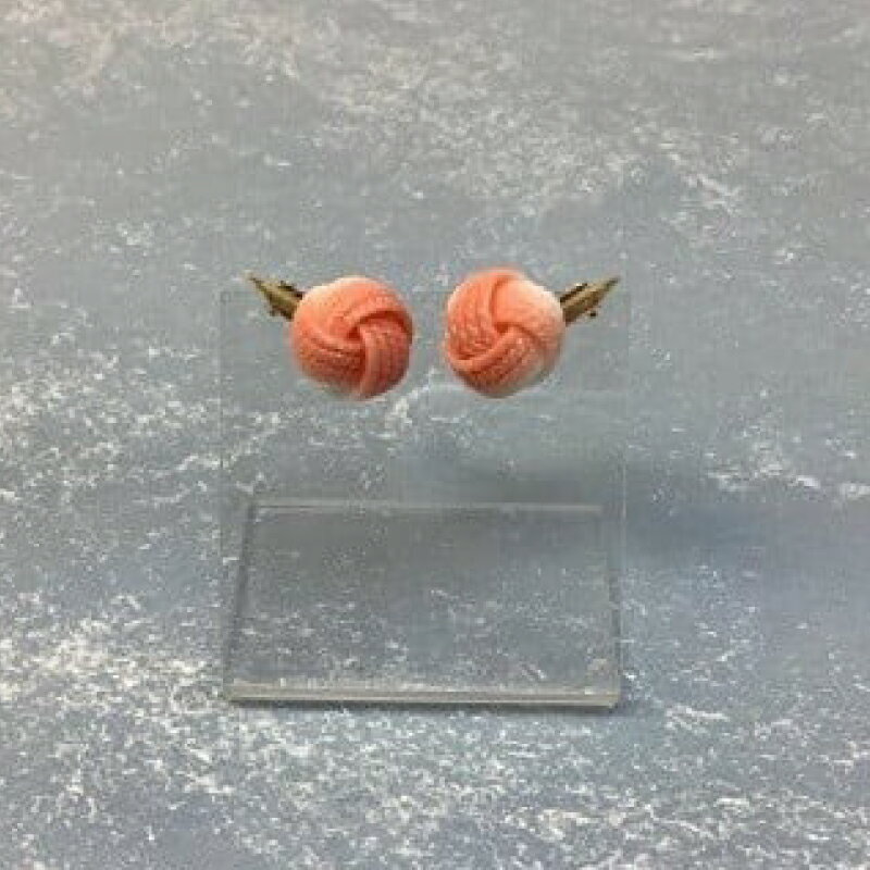 【ふるさと納税】 サンゴ イヤリング アクセサリー モモ スカッチ珊瑚 モモスカッチ 珊瑚 サンゴアクセサリー さんご 職人 高知県 南国市