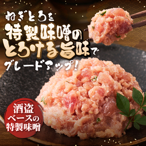 駿河屋賀兵衛 ネギトロ 特製味噌 マグロ 160g×2パック 計320g 真空袋 とろける アレンジ 魚介 海産物 冷凍 富士市 [sf067-022]