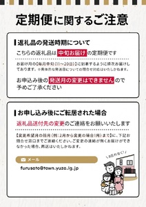 1245T10　【定期便】遊佐産はえぬき5kg×12ヶ月連続（10月～9月）