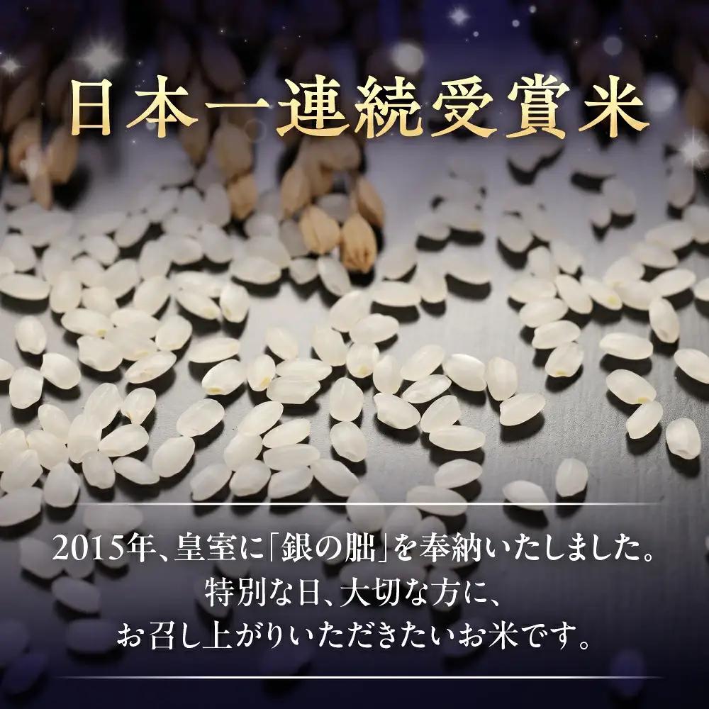 先行予約受付【2026年産米】【2027年6月発送】銀の朏 5kg×1袋 米 ≪テレビで紹介!!幻の米≫【13-12【6】】