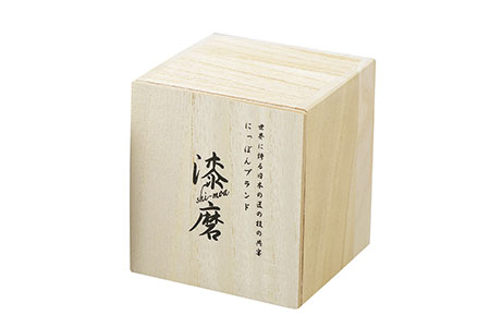 箔衣 2重ダルマカップ【桐箱入】越前和紙コースター添え