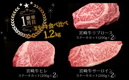 宮崎牛だけの贅沢定期便(6ヶ月コース)　肉 牛 牛肉