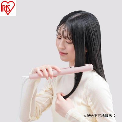 ふるさと納税 大河原町 ストレートアイロン HIR-MS102-P ピンク  ミコラ アイリスオーヤマ[53753384]