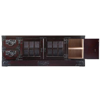 ふるさと納税 利府町 仙台箪笥　四・五尺テレビボード　拭き漆塗り　(お申込書返送後1ヵ月〜4ヵ月程度でお届け) |  | 01