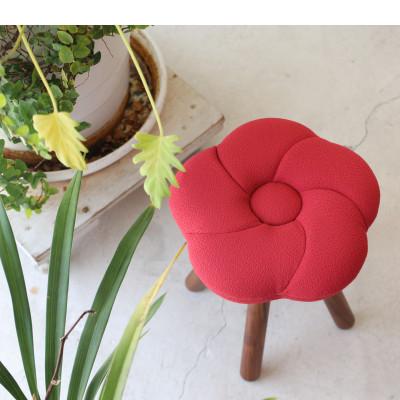 ふるさと納税 大川市 monaca stool:ume【レッド/ウォールナット/高さ30cm】