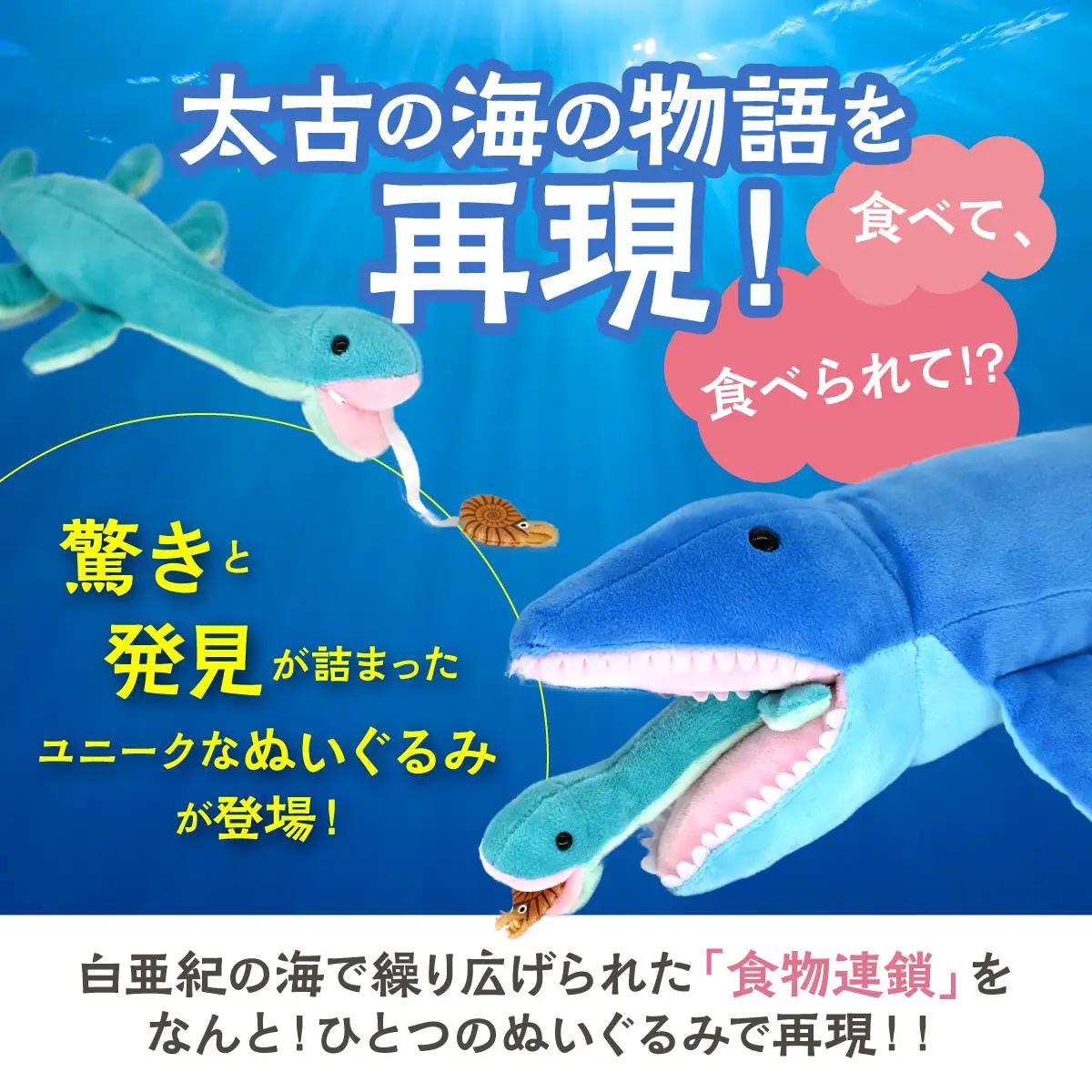 恐竜ぬいぐるみ 食物連鎖 海竜編 MKWG039