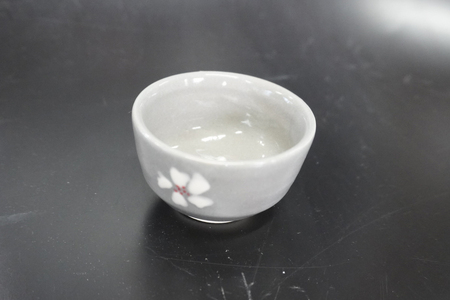 源太夫窯 和食器『ぐい呑み』1個 [グレー][1012]